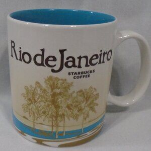 Starbucks Rio de Janeiro Global Icon Cities Series Coffee Mug Collectible 2011